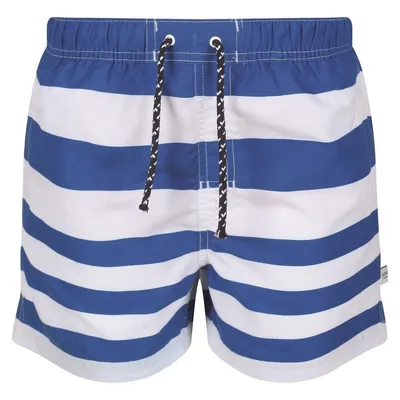 Boys Skander Ii Striped Swim Shorts