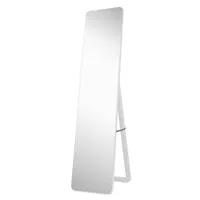 Full Length Floor Mirror Frameless Wall Mounted Mirror Bedroom Bathroom White
