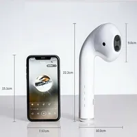 Giant Wireless Bluetooth Air Pod Shaped Speaker Fm Radio Aux Microphone