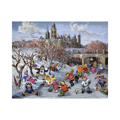 Fun Rideau Canal By Paquin 1000 Pc Puzzle