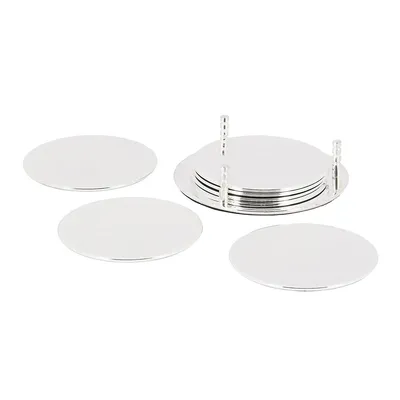 7 Piece Coaster Set With Stand