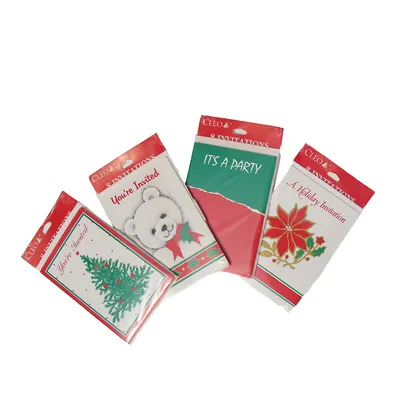 Club Pack Of 288 Christmas Holiday Party Invitation Cards