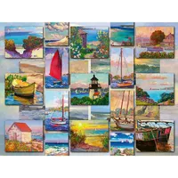 Coastal Collage 1500 Piece Jigsaw Puzzle