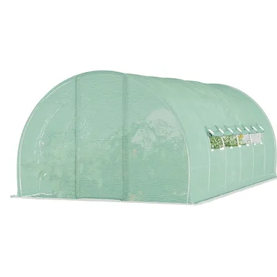Tunnel Greenhouse With Pe Cover