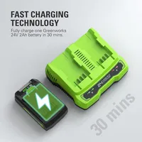 24V 4A Dual Port Charger - CAG817