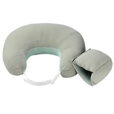 Nursing Pillow, Infant Baby Breastfeeding Pillow Sitting Training Support Pillow With Separate Cushion And Removable Cover