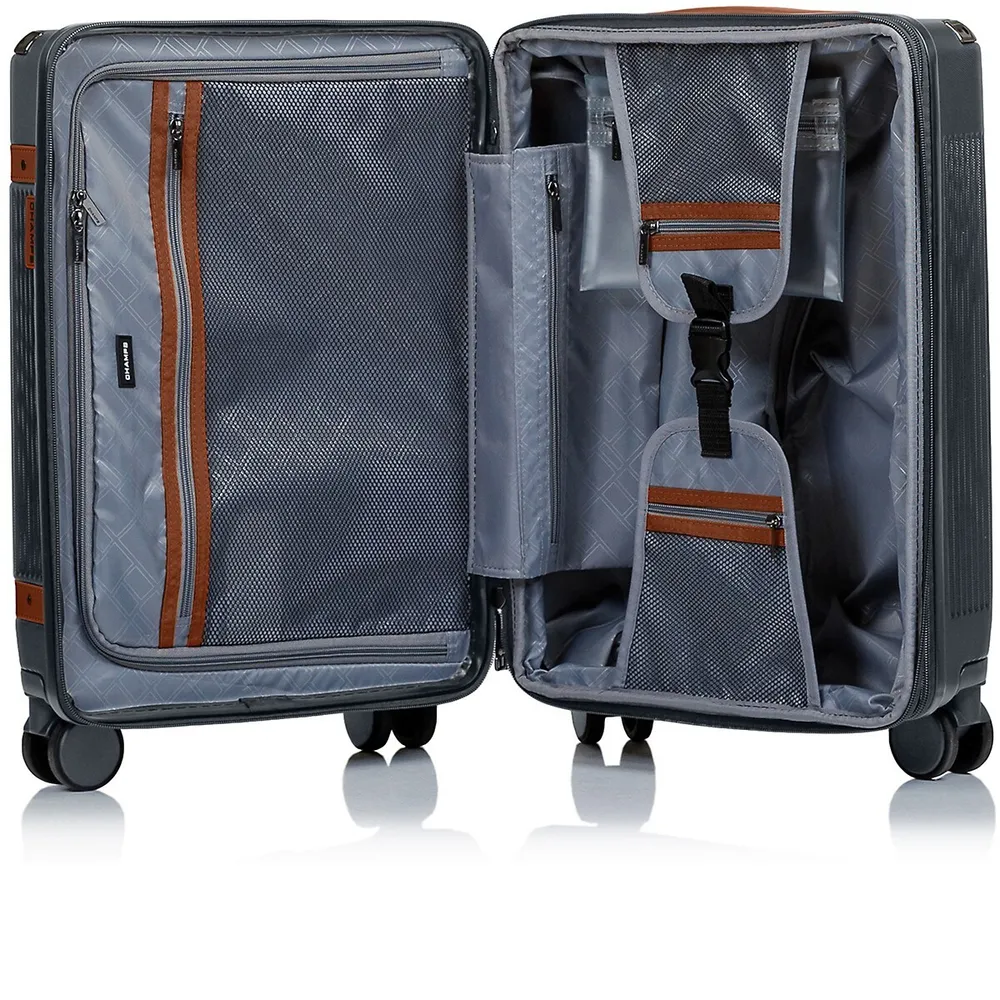 Vintage Air Collection 3 Piece Expandable Hardside Luggage Set