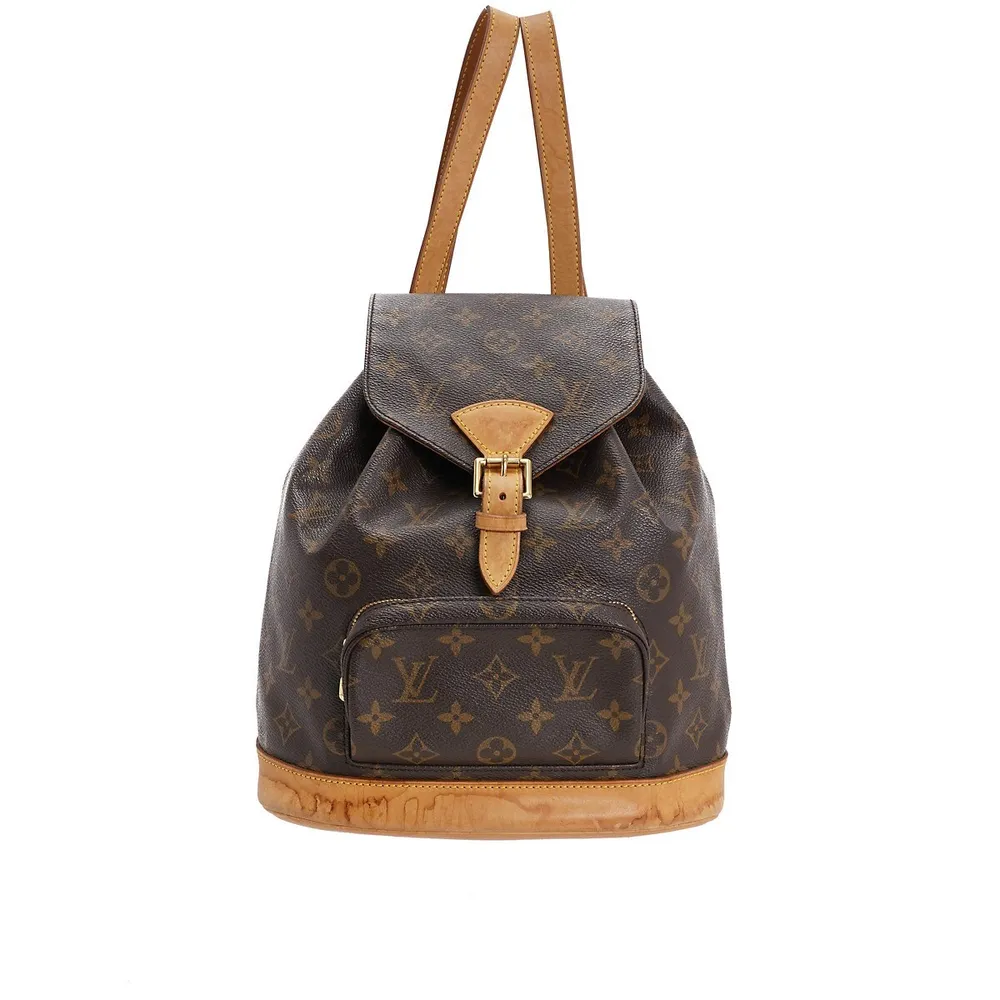 Pre-Owned Louis Vuitton Montsouris MM Brown 