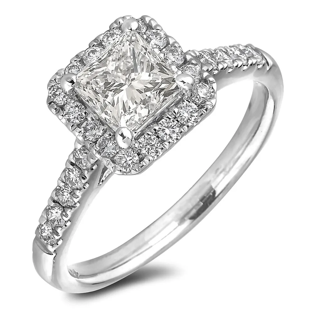 1.35 ctw Oval Cut, VS2 Clarity, I Colour, Diamond Engagement Ring, Size 9 |  Costco