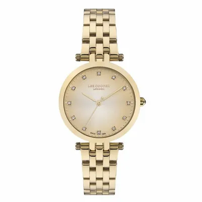 Ladies Lc07411.110 3 Hand Yellow Gold Watch With A Yellow Gold Metal Band And A Yellow Gold Dial