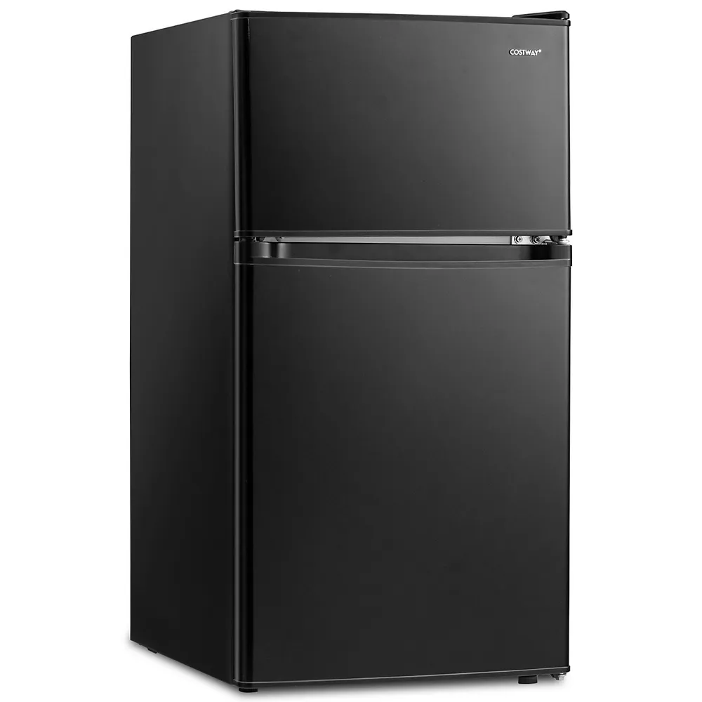 3.2 Cu.ft Mini Refrigerator With Freezer Compact Fridge With 2 Reversible Door