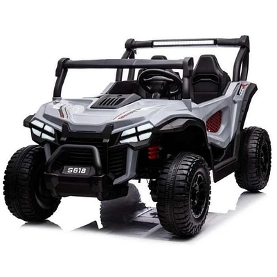 Deluxe Two-seater Xl Edition 24v 4wd Adventure Kids Ride-on Buggy