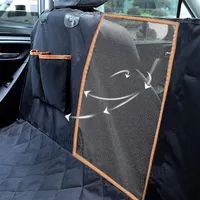 Dog Car Seat Cover, Waterproof Anti-scratch With Mesh Window, Nonslip Back Seat Pet Protection For Cars/ Trucks/ Suv - 54 X 58"