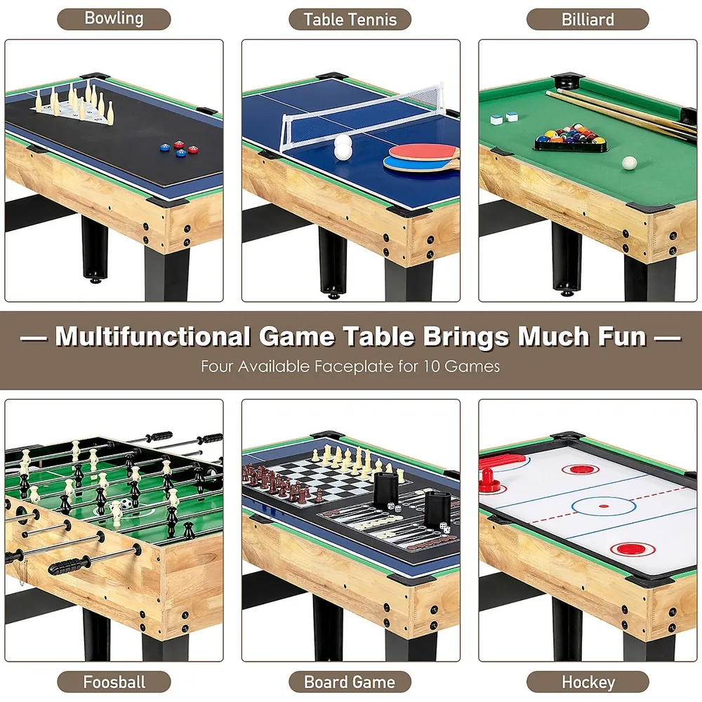 Matrix BG1154M 54-In 7-in-1 Multi Game Table-BG1154M