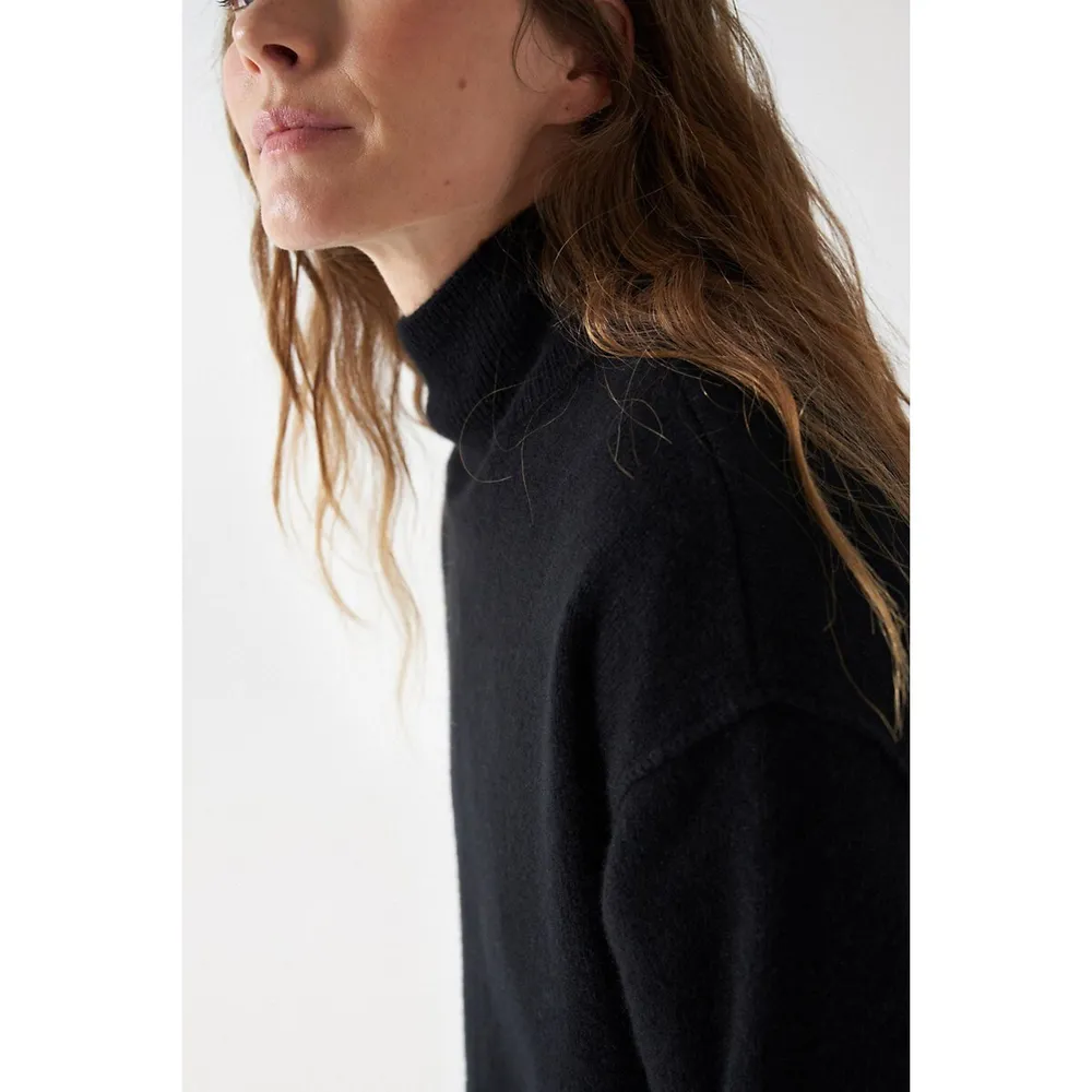 Wool Jumper With Cashmere