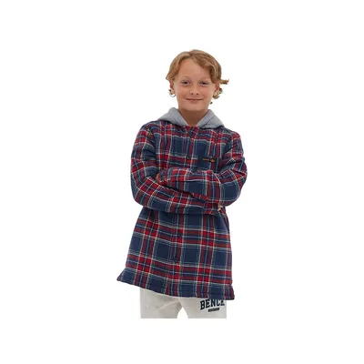 Sheppard Quilted Flannel With Hood