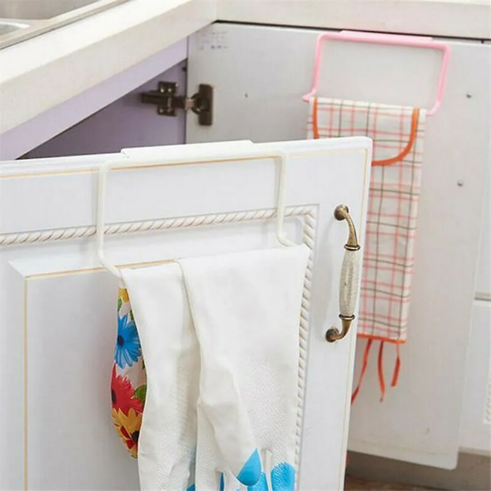 20 Pcs Kitchen Towels With 2 Pcs Towel Rack Sponge Holder