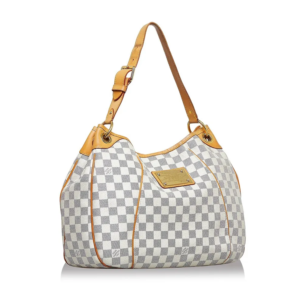 Louis Vuitton Damier Azur Galliera PM Shoulder Handbag MM Louis