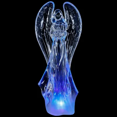 Led Lighted Color Changing Praying Angel Christmas Table Top Figure 12.25 Inch