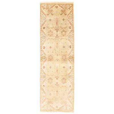 Hand-knotted 2'7" X 7'11" Runner Rug
