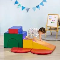 7-piece Soft Play, Foam Play Set, Multicoloured