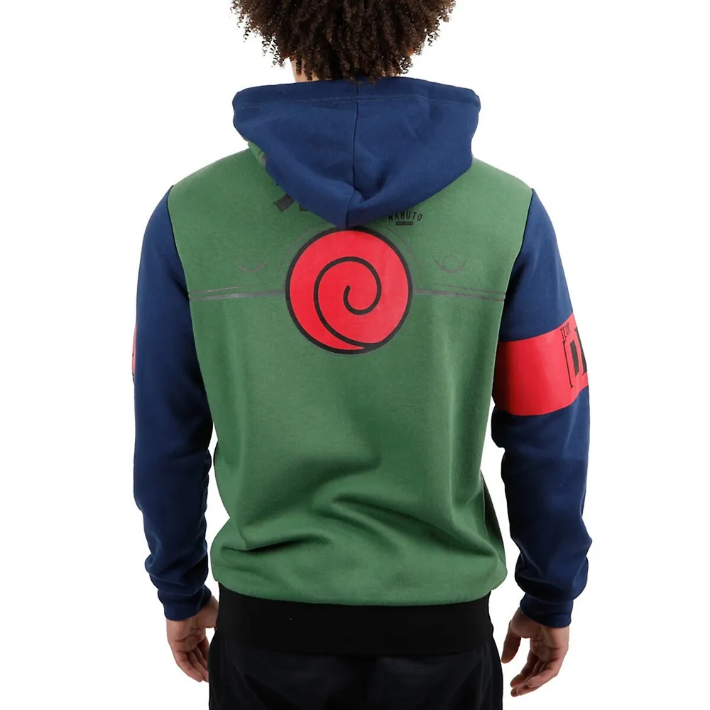  Naruto Shippuden Anime Cartoon Cosplay Men's Zippered