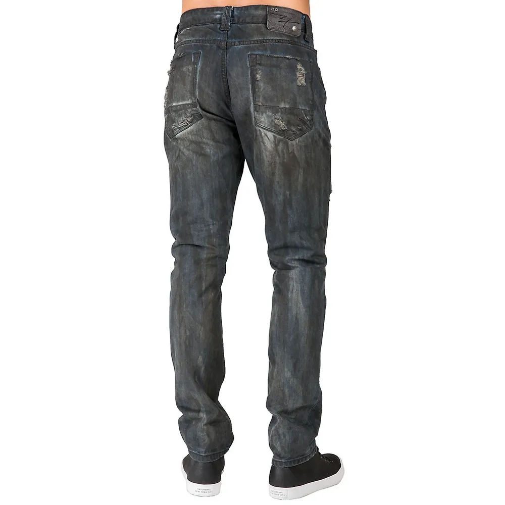 Slim Straight Ultra High Jeans