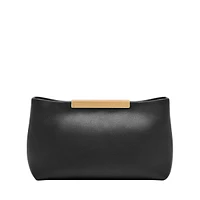 Women's Penrose Smooth Cowhide Leather Pouch Clutch