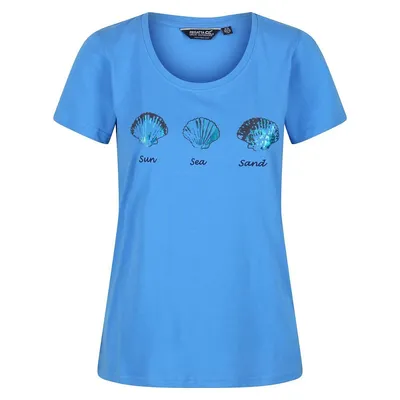 Womens/ladies Filandra Vi Seashells T-shirt