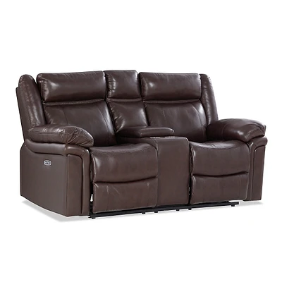 Charlie Leather Recliner With Power Headrest