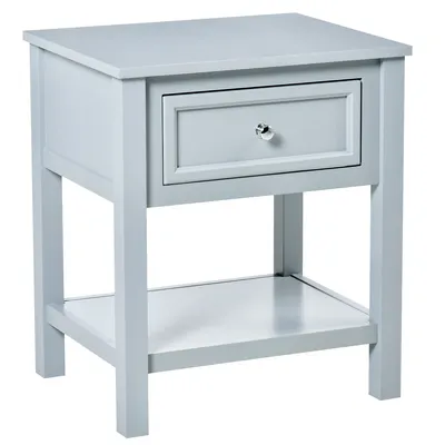 1-drawer Side End Table Nightstand