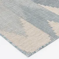 Viglanco Grey/blue Woven Area Rug