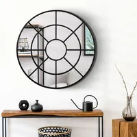 36" Round Wall Mirror Decorative Home Decor For Living Room