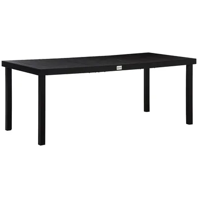 Outdoor Dining Table For 8, Rectangular Patio
