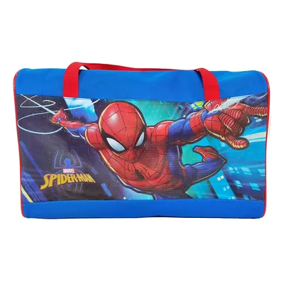 Marvel Spider-man Swinging In Action Kids Duffle Bag