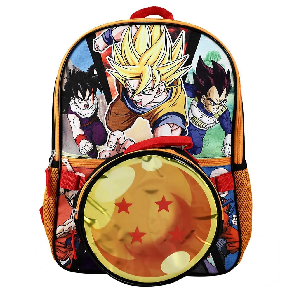 Dragon Ball Z Characters Lunch Bag 16 " Backpack Set