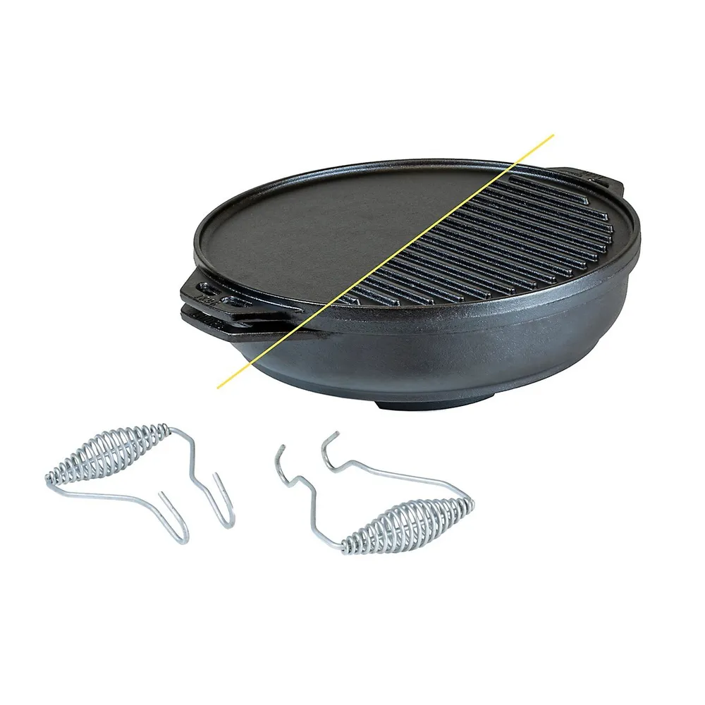 Lodge - 8.25 Inch Cast Iron Panini Press