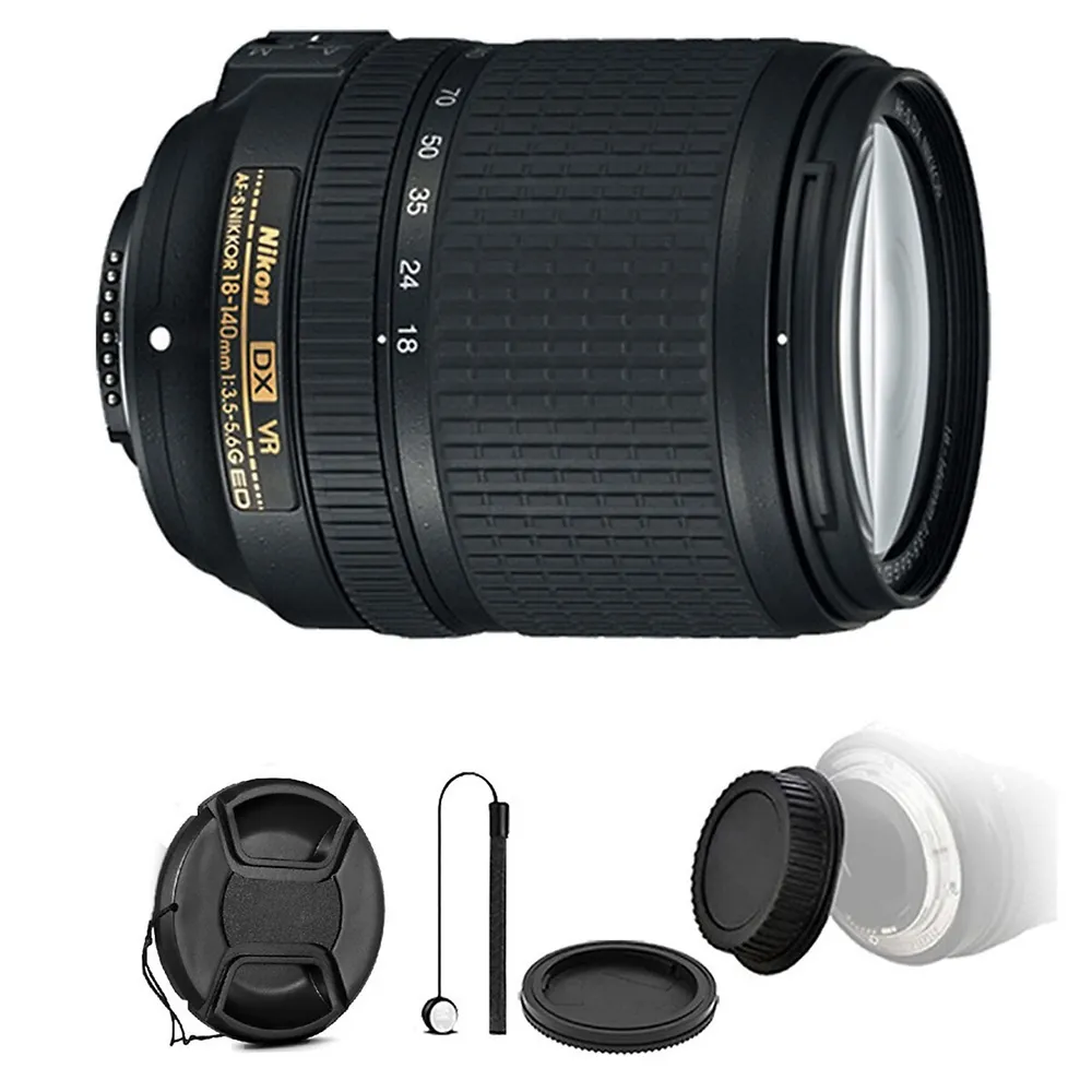 Nikon Af s Dx Nikkor mm F..6g Ed Vr Lens + mm Rear