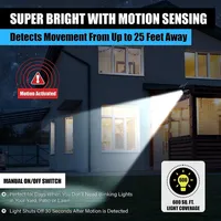 Bionic Spotlight Deluxe Integrated LED Solar Powered Outdoor Security Light