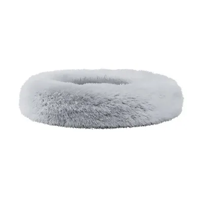 Ceramo Cooling And Breathable Foam Pet Bed, Gray Fur