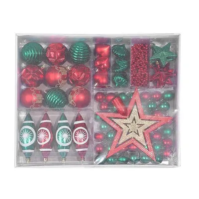 Christmas Tree Decoration Red/green