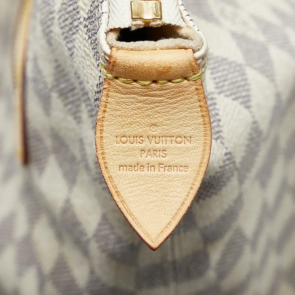 Louis Vuitton Pre-loved Damier Ebene Saleya Pm