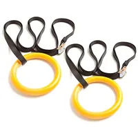 Fitness Equipment Gymnastic Rings, Fitness Rings W/adjustable Buckles Straps