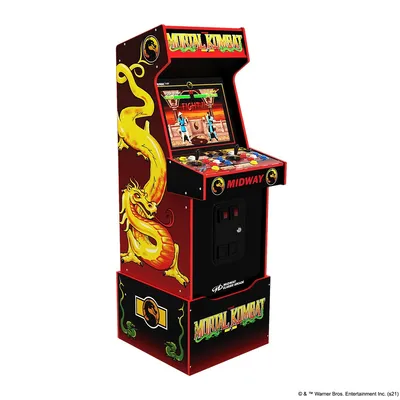 Midway Legacy Arcade Game Mortal Kombat 30th Anniversary Edition W/ Riser