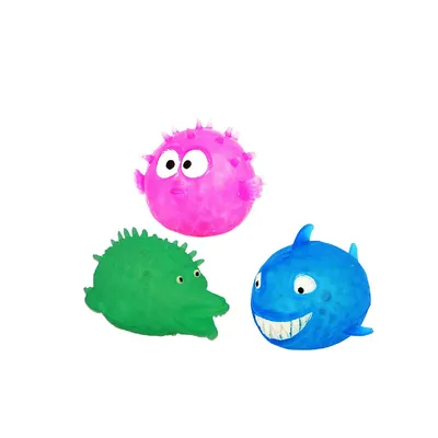 Flashing Sealife Bead Ball - Assorted (one Per Purchase)