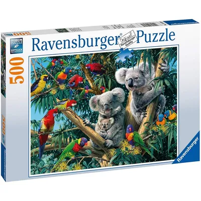 Koalas In A Tree - 500 Piece Puzzle