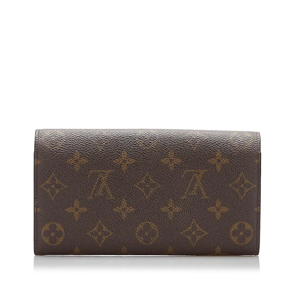  Louis Vuitton Women's Pre-Loved Card Holder, Monogram