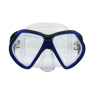 Aquadux Recreational Diving Mask - Snorkeling Goggles With Tempered Glass Lenses For Adults