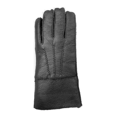 Mens Warm Pu Leather Glove