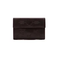 All Leather Trifold Wallet
